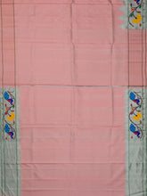Weaves Paithani Saree With Contrast Border