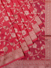 Weaves Banarasi Banarasi Jaal Peach
