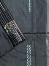 Soft Silk Tripura Pattu Saree Black Self Border
