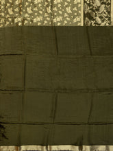 Fancy Mashroo Silk All Over Banarasi Weave Olive Green