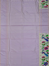 Weaves Paithani Saree With Contrast Border