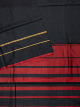 Black & Red Tripura Pattu Soft Silk Saree | Traditional Wear