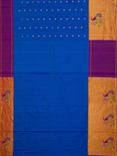 Weaves Paithani Saree With Contrast Border
