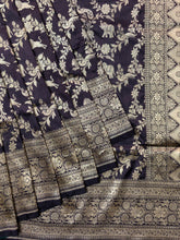 Weaves Banarasi Banarasi Jaal Dull Brown