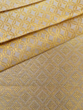 Kanjeevaram Kanchi Pattu All Over Small Flower Gold Zari (Talambralu) White