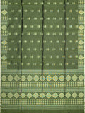 Soft Silk Tripura Pattu Saree Mehendi Green