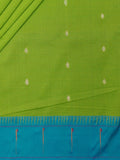 Weaves Paithani Saree With Contrast Border With Muniya Border