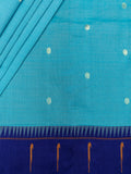 Weaves Paithani Saree With Contrast Border With Muniya Border
