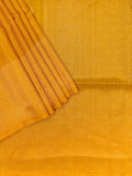 Soft Silk Tripura Pattu Saree Yellow Unstitched