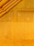 Soft Silk Tripura Pattu Saree Yellow Unstitched