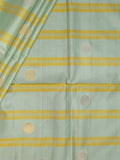 Pista Green Tripura Pattu Soft Silk Saree with Self Weave