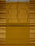 Kanjeevaram Kanchi Pattu All Over Butta Zari With Contrast Border (Talambralu) Cream + Orange