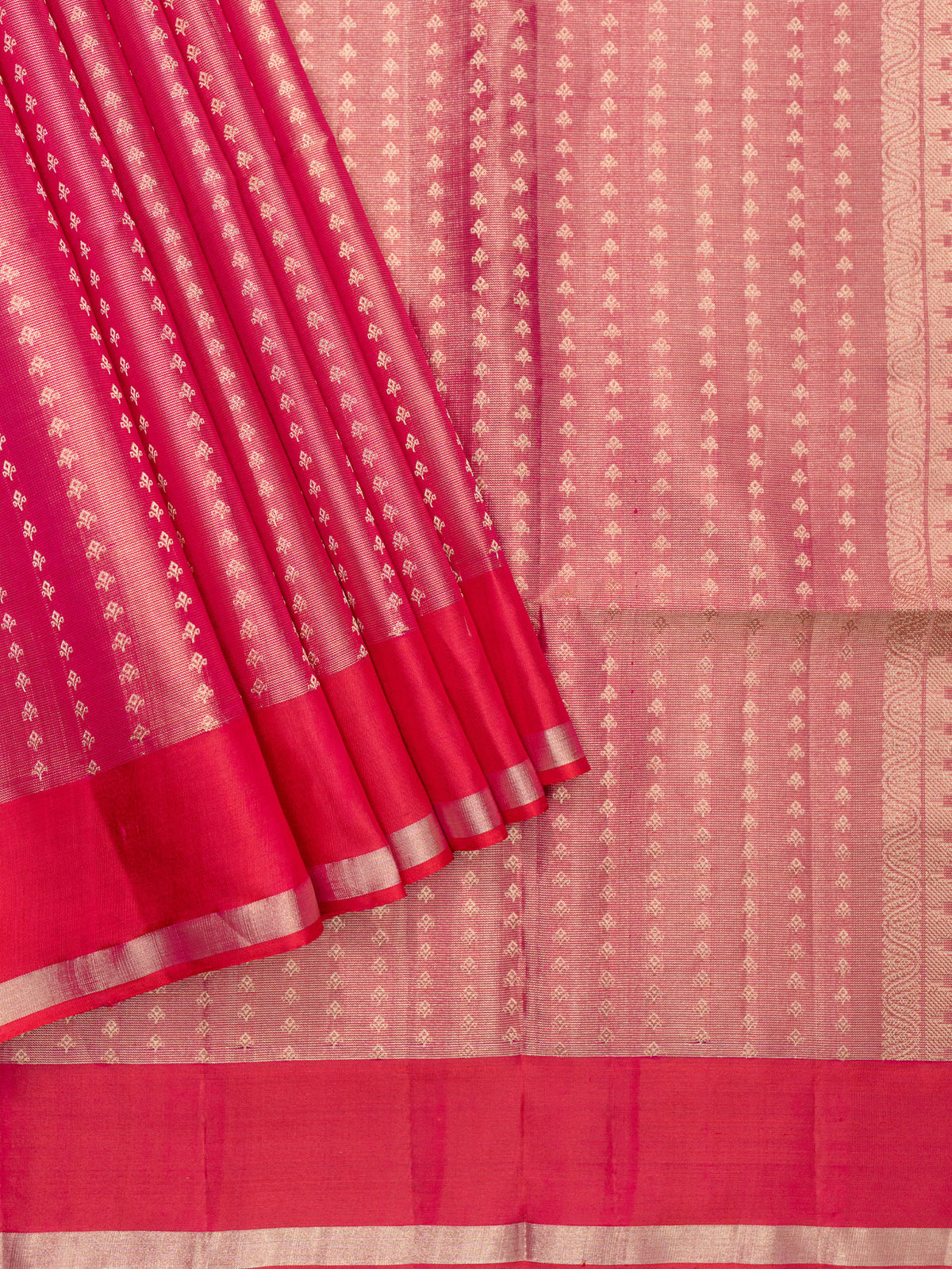 Soft Silk Tripura Pattu Saree Pink Unstitched
