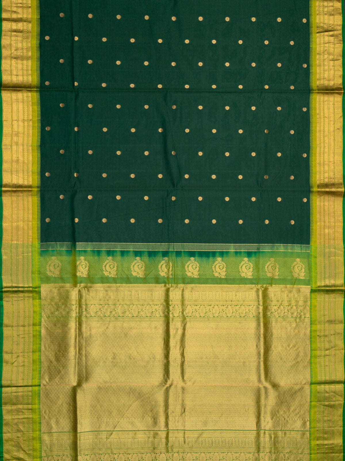 Weaves Gadwal Sikho With Contrast Border