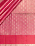 Soft Silk Tripura Pattu Saree Pink Unstitched