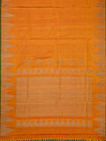 Weaves Gadwal Pattu With Temple Border With Butta With Muniya