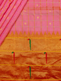 Weaves Paithani Saree With Contrast Border