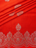 Weaves Banarasi Banarasi Butta Red