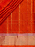 Weaves Gadwal Pattu With Contrast Border With Checks