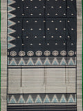 Weaves Gadwal Pattu Border With Temple Border