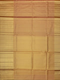 Kanjeevaram Kanchi Pattu Matte Finish With Kanchi Border Matte Peach Base Gold Zari