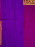Weaves Paithani Saree With Contrast Border