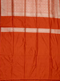 Weaves Banarasi Banarasi Jaal Orange