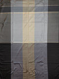 Ash Tripura Pattu Soft Silk Saree with Contrast Black Blouse