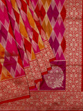 Weaves Banarasi Banarasi Rangkat Red