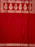 Weaves Banarasi Banarasi Rangkat Red
