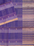 Purple Tripura Pattu Soft Silk Saree with Self Blouse Piece