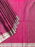Soft Silk Tripura Pattu Saree Wine Self Border
