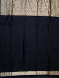 Weaves Banarasi Banarasi Rangkat Black Base