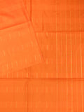 Orange Tripura Pattu Soft Silk Saree with Self Blouse Piece