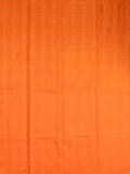 Orange Tripura Pattu Soft Silk Saree with Self Blouse Piece