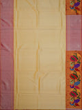 Weaves Paithani Saree With Contrast Border