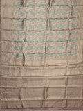 Kanjeevaram Tissue Kanchi Pattu All Over Geometric Weave Lilac