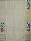 Weaves Paithani Saree With Contrast Border
