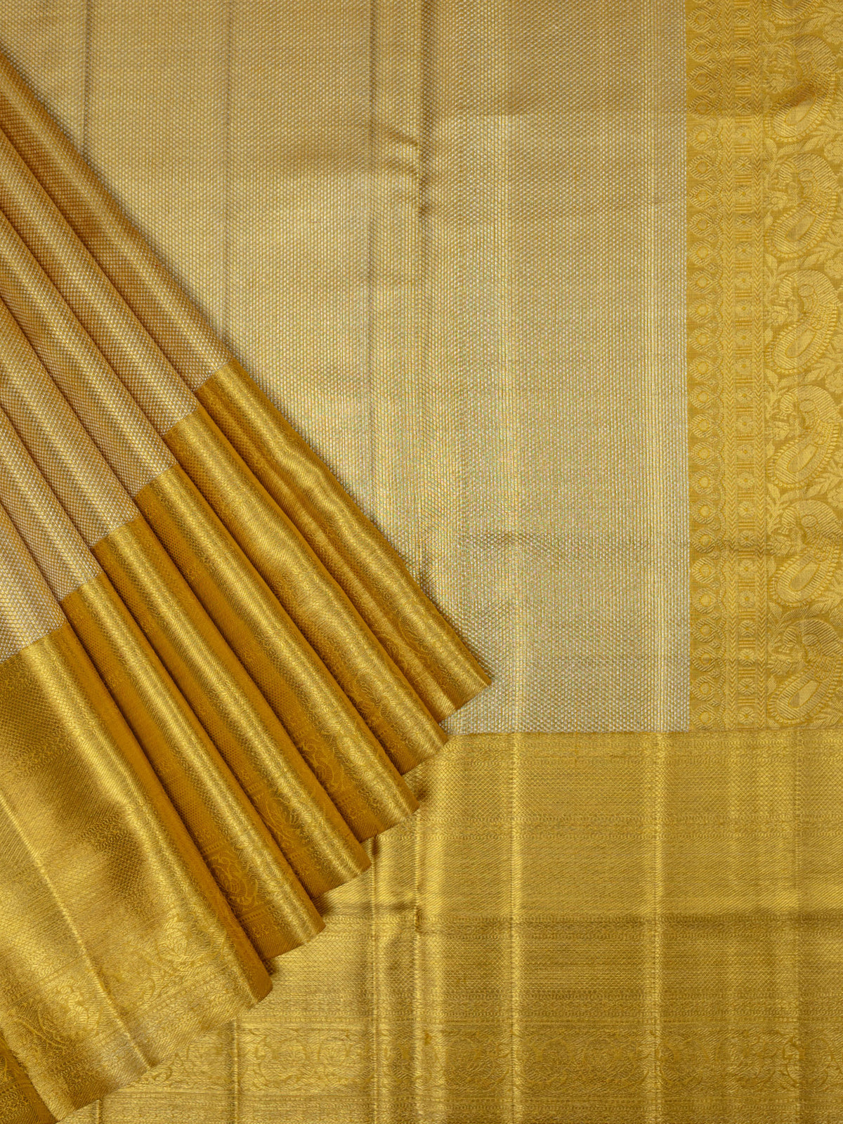 Kanjeevaram Kanchi Pattu Matte Finish Matte Meenakari Contrast Edgeing