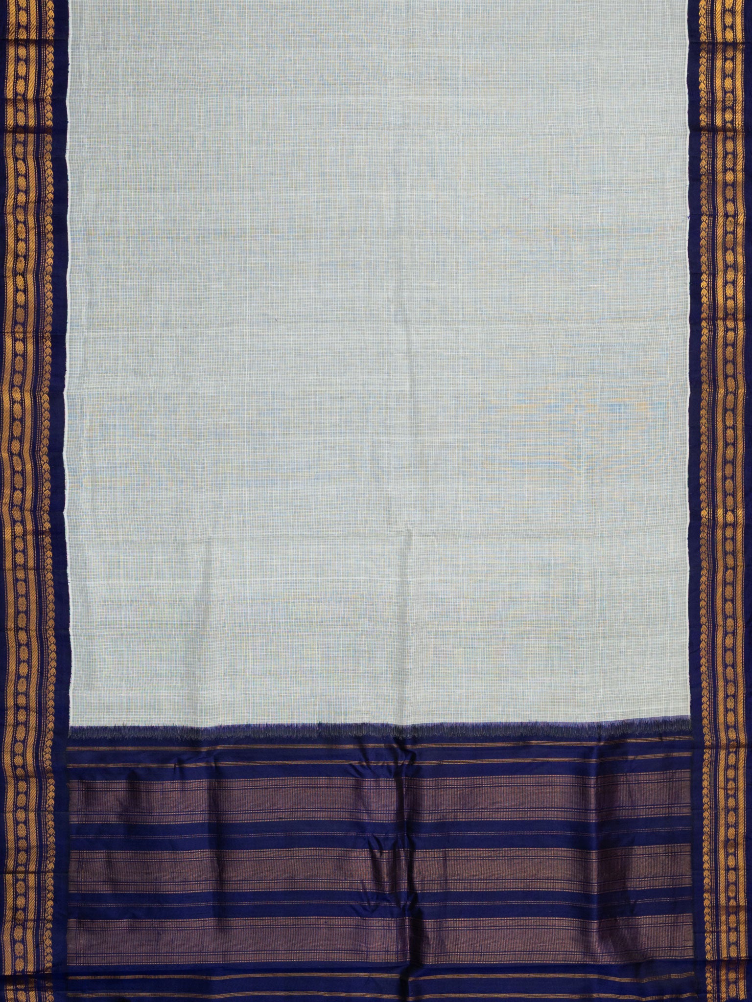 Weaves Gadwal Sikho With Contrast Border