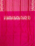 Pink Banarasi Jaal Saree with Gold Zari Border