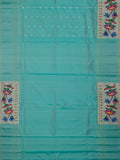 Weaves Paithani Saree With Contrast Border