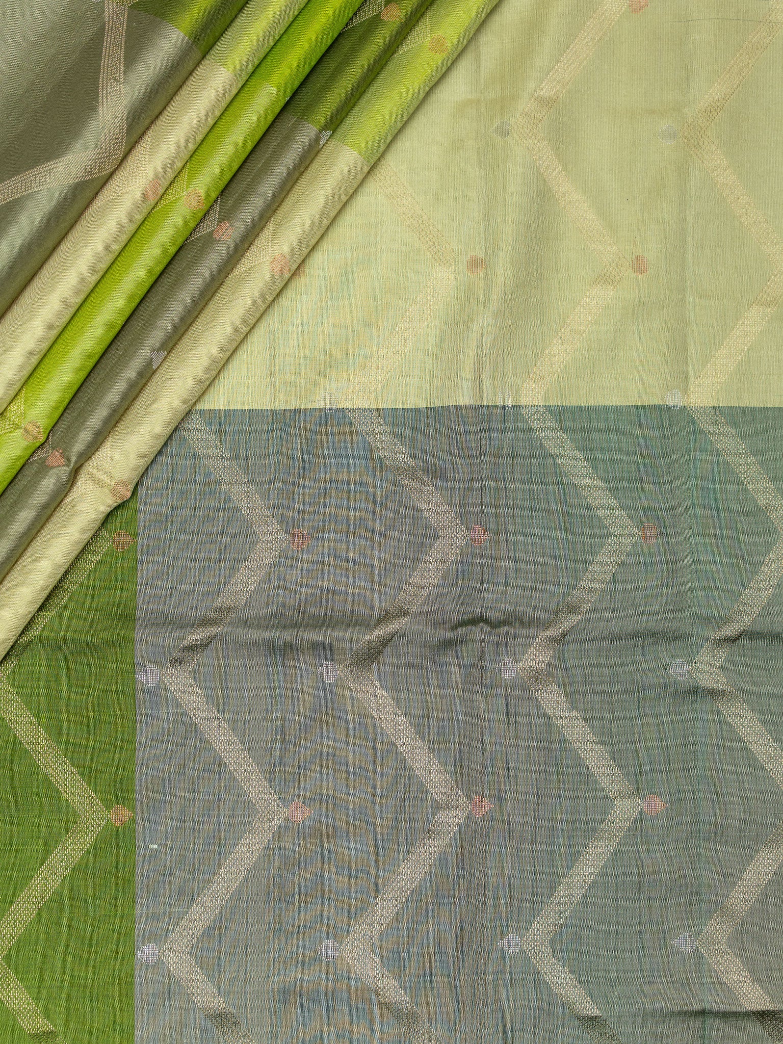 Black & Pale Blue Tripura Pattu Soft Silk Saree | Traditional Wear