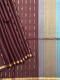 Soft Silk Tripura Pattu Saree Brown Strips