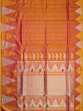 Weaves Gadwal Pattu With Temple Border With Butta