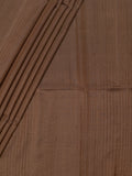 Brown Tripura Pattu Soft Silk Saree with Subtle Self Design