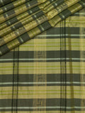 Soft Silk Tripura Pattu Saree Olive Green Unstitched