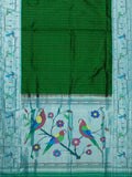 Weaves Paithani Saree With Contrast Border