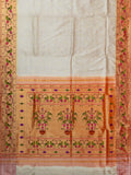 Weaves Paithani Saree With Contrast Border
