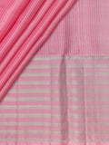 Pink Tripura Pattu Soft Silk Saree with Self Unstitched Blouse